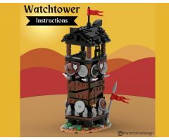 Wolfpack Watchtower - Lego Castle Moc