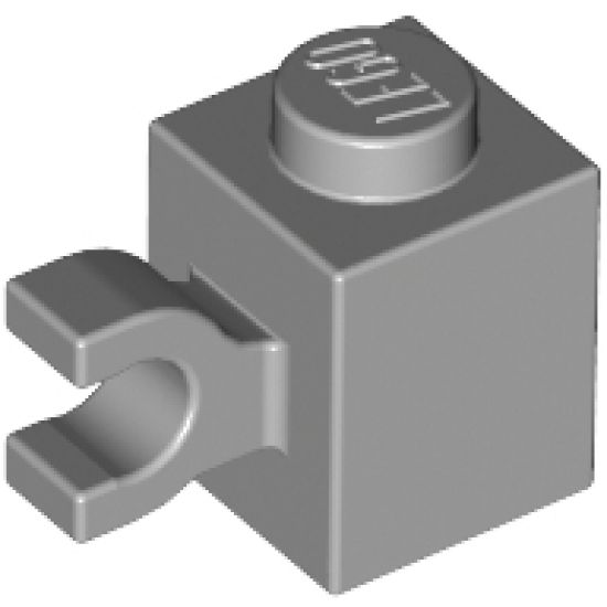 Brick, Modified 1 x 1 with Clip (Horizontal Grip)