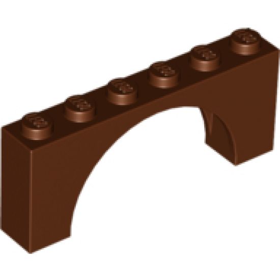 Arch 1 x 6 x 2 - Medium Thick Top without Reinforced Underside