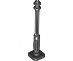 Support 2 x 2 x 7 Lamp Post, 4 Base Flutes