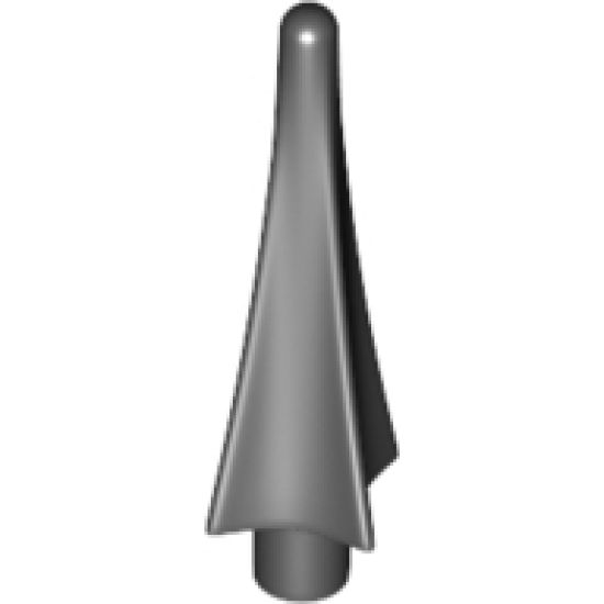 Minifigure, Weapon Spear Tip with Fins