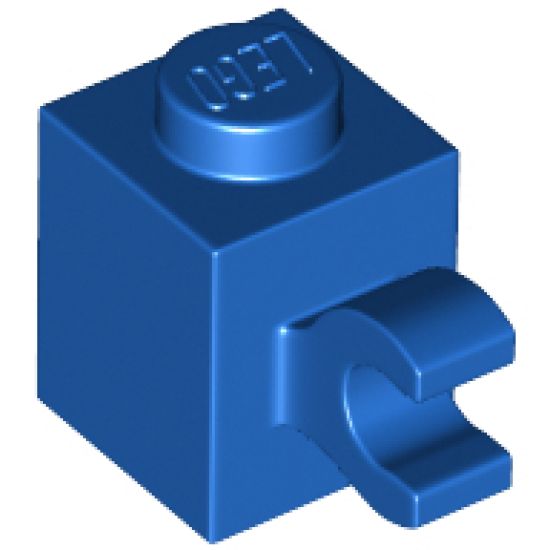 Brick, Modified 1 x 1 with Clip (Horizontal Grip)