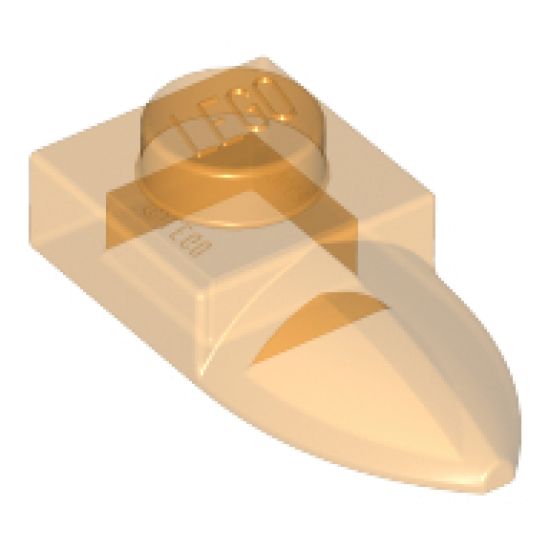 Plate, Modified 1 x 1 with Tooth Horizontal