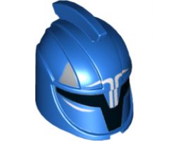 Minifigure, Headgear Helmet SW Senate Commando Captain with Black Markings and White Angled Lines Pattern