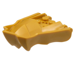 Dragon Head (Ninjago) Jaw with Small Spikes and 2 Bar Handles on Back