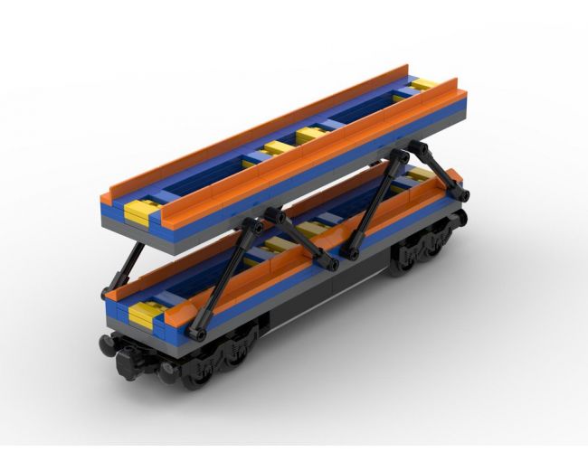 Lego City Trains - Hotwheels Carrier