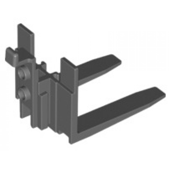 Vehicle Forklift Wide Forks Reinforced with Rubber Belt Holder