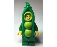 Peapod Costume Girl - Green Jacket