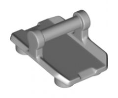 Plate, Modified 2 x 3 Inverted with 4 Studs and Bar Handle on Bottom - Closed Ends (Rocker Plate)