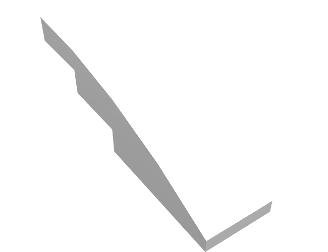 Slope, Curved 4 x 1