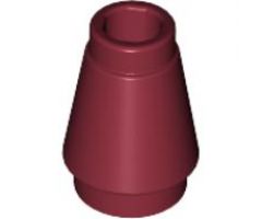 Cone 1 x 1 with Top Groove