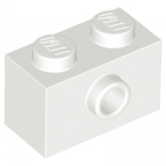 Brick, Modified 1 x 2 with Stud on Side