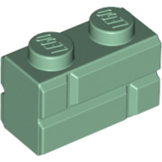 Brick, Modified 1 x 2 with Masonry Profile