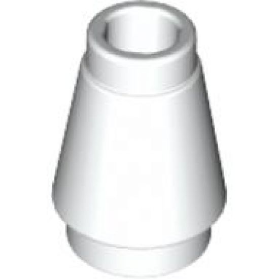 Cone 1 x 1 with Top Groove