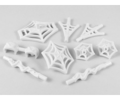 Minifigure, Weapon Pack Spider-Man Web Effects, 9 in Bag (Multipack)