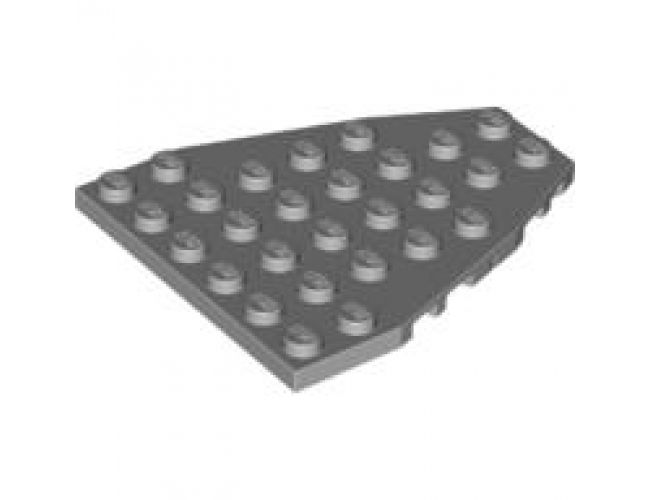 Wedge, Plate 7 x 6 with Stud Notches (Boat Bow Plate)