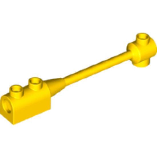 Bar 1 x 8 with Brick 1 x 2 Curved Top End (Axle Holder Inside Small End)