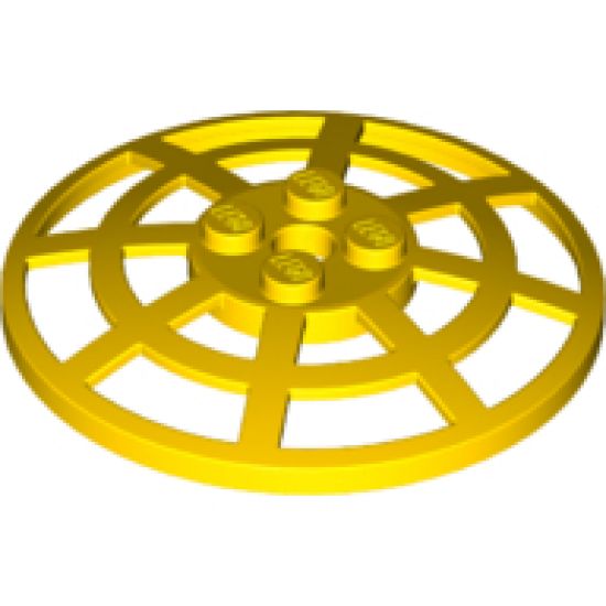 Dish 6 x 6 Inverted (Radar) Webbed - Type 2 (underside attachment positions at 90 degrees)