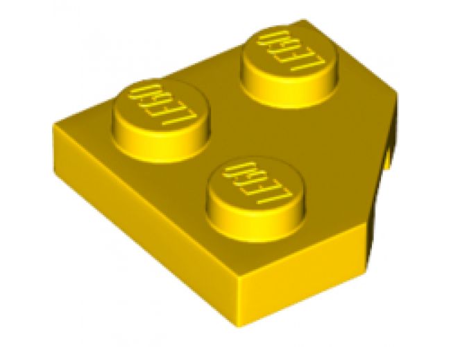 Wedge, Plate 2 x 2 Cut Corner