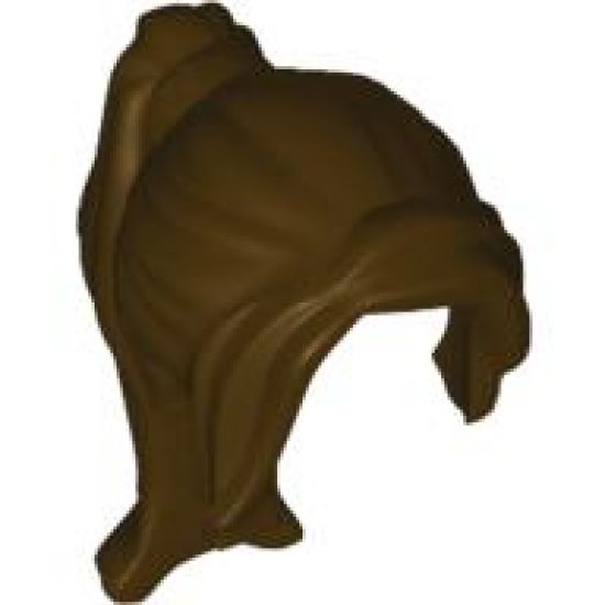 Minifigure, Hair Female Ponytail Long with Side Bangs