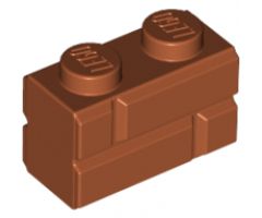 Brick, Modified 1 x 2 with Masonry Profile