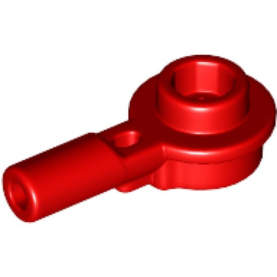 Bar 1L with 1 x 1 Round Plate with Hollow Stud