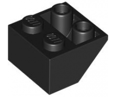 Slope, Inverted 45 2 x 2 with Hollow Round Bottom Tube