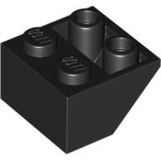 Slope, Inverted 45 2 x 2 with Hollow Round Bottom Tube