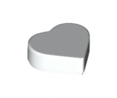 Tile, Round 1 x 1 Heart