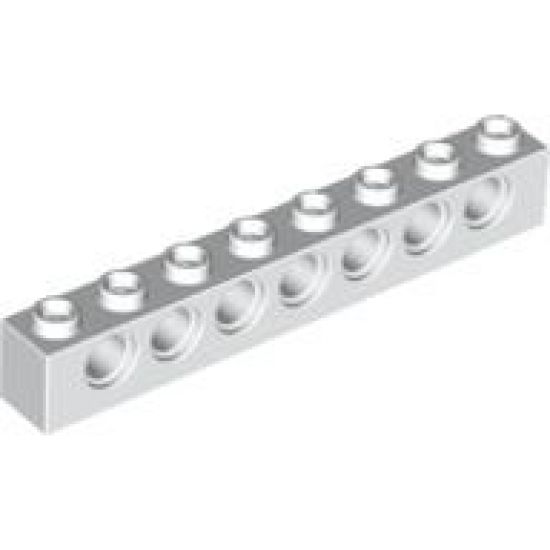 Technic, Brick 1 x 8 with Holes