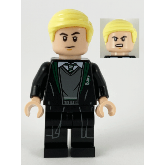 Draco Malfoy, Slytherin Sweater and Black Robe