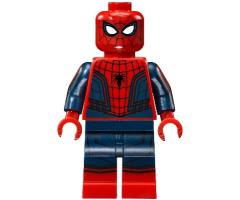 Spider-Man - Black Web Pattern, Red Torso Large Vest, Red Boots