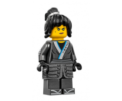 Nya - The LEGO Ninjago Movie, Cloth Armor Skirt, Hair, Crooked Smile / Scowl