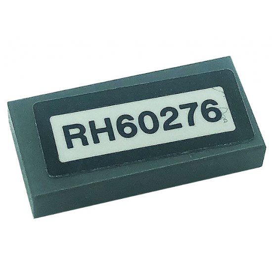 Tile 1 x 2 with 'RH60276' Pattern (Sticker) - Set 60276