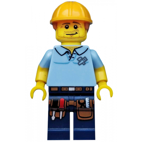 Carpenter, Series 13 (Minifigure Only without Stand and Accessories)