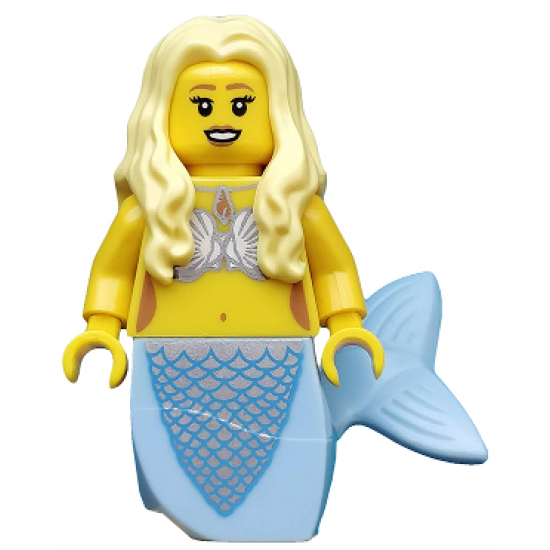 Mermaid, Series 9 (Minifigure Only without Stand and Accessories)