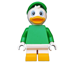 Louie Duck, Disney, Series 2 (Minifigure Only without Stand and Accessories)