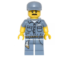 Janitor, Series 15 (Minifigure Only without Stand and Accessories)
