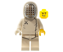 Fencer, Series 13 (Minifigure Only without Stand and Accessories)