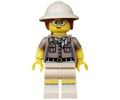 Paleontologist, Series 13 (Minifigure Only without Stand and Accessories)