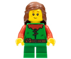 Forest Girl - Red, Long Hair
