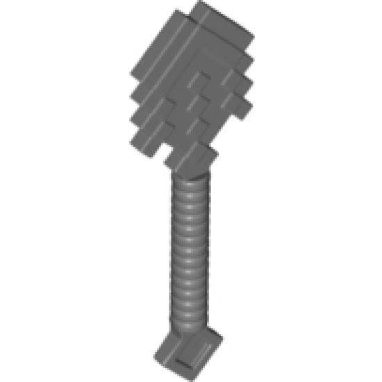 Minifigure, Utensil Shovel Pixelated (Minecraft)