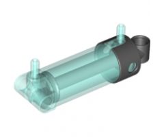 Pneumatic Cylinder with 2 Inlets and Rounded End Medium (48mm)