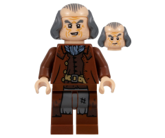 Argus Filch, Bald on Top, Reddish Brown Jacket