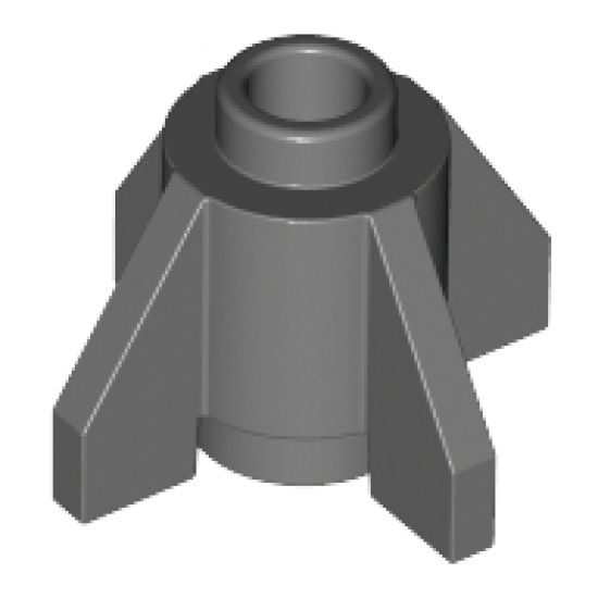 Brick, Round 1 x 1 with Fins