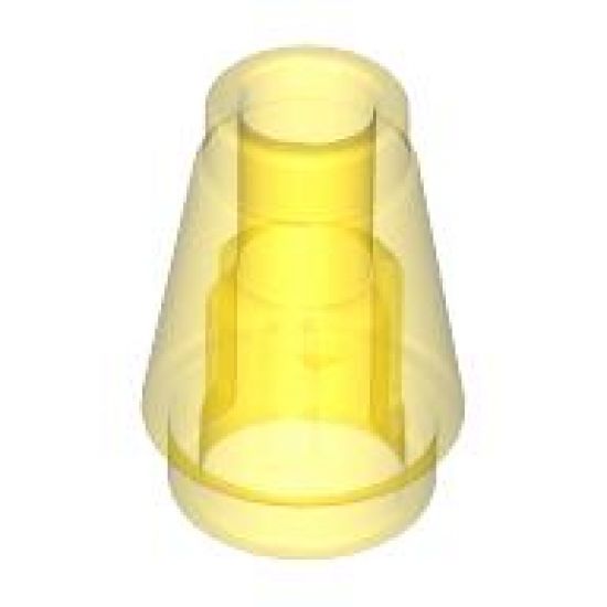 Cone 1 x 1 with Top Groove