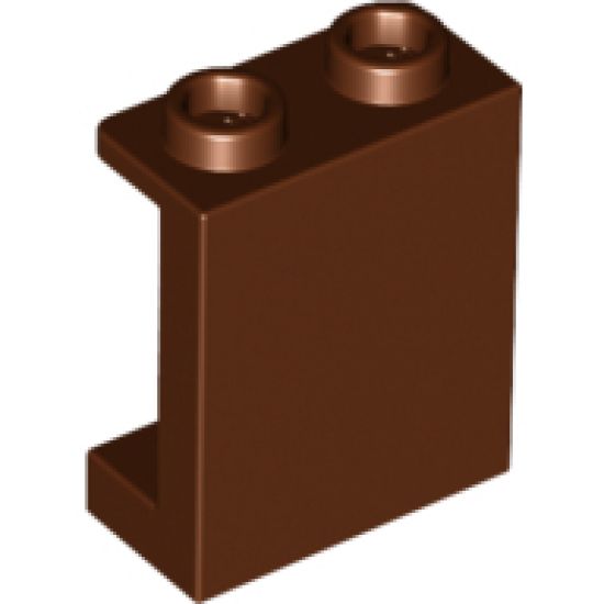 Panel 1 x 2 x 2 with Side Supports - Hollow Studs