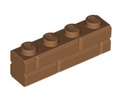 Brick, Modified 1 x 4 with Masonry Profile (Brick Profile)