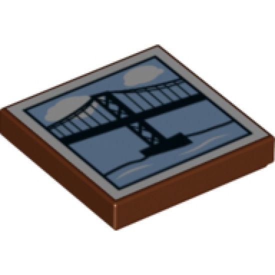 Tile 2 x 2 with Suspension Bridge Pattern