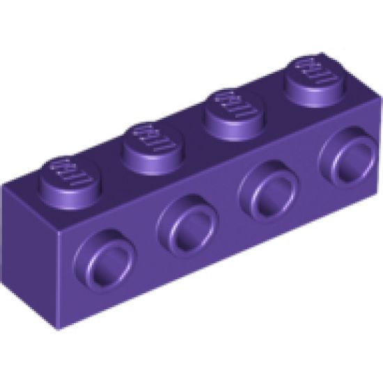 Brick, Modified 1 x 4 with 4 Studs on 1 Side